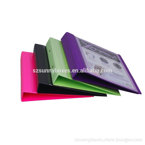 hot sale A4 size clear lever arch file folder